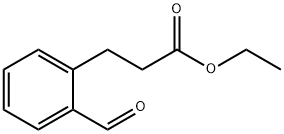 ETHYL 3-(2-FORMYLPHENYL)PROPANOATE Structure