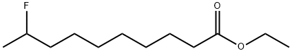 9-Fluorodecanoic acid ethyl ester Structure