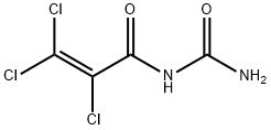 Trichloroacryloylurea Struktur
