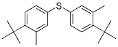 Bis(4-tert-butyl-3-methylphenyl) sulfide 结构式