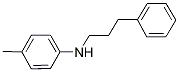 4-Methyl-N-(3-phenylpropyl)aniline 结构式