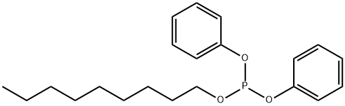 亜りん酸ノニルジフェニル 化学構造式