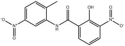 2-Hydroxy-N-(2-methyl-5-nitrophenyl)-3-nitrobenzamide Structure