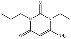 6-氨基-1-乙基-3-丙基-2,4(1H,3H)-嘧啶二酮, 63981-31-7, 结构式