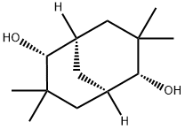 Bicyclo[3.3.1]nonane-2,6-diol, 3,3,7,7-tetramethyl-, (1R,2R,5R,6R)- (9CI) Structure