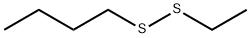 BUTYL ETHYL DISULPHIDE Structure