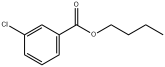 butyl 3-chlorobenzoate 化学構造式