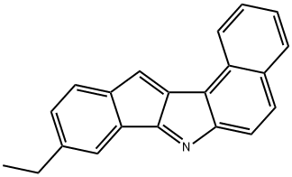 9-Ethylbenz[e]indeno[1,2-b]indole Structure