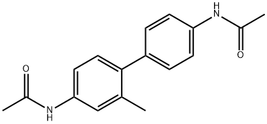 4'-(4-アセチルアミノ-3-メチルフェニル)アセトアニリド 化学構造式