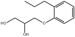 3-(o-Propylphenoxy)-1,2-propanediol Structure