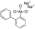 (1,1'-Biphenyl)-2-ylarsonic acid disodium salt Structure