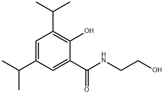 N-(2-Hydroxyethyl)-3,5-diisopropylsalicylamide Structure