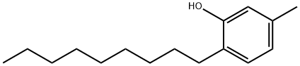 5-メチル-2-ノニルフェノール 化学構造式