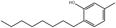 3-Methyl-6-octylphenol Struktur