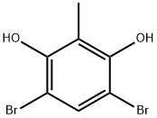 4,6-Dibromo-2-methylresorcinol Struktur