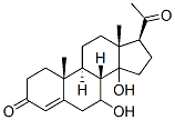 7,14-dihydroxypregn-4-ene-3,20-dione Structure