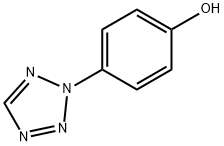 4-(2H-四唑-2-基)苯酚 结构式