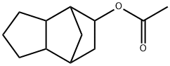 オクタヒドロ-4,7-メタノ-1H-インデン-5-オールアセタート 化学構造式