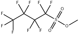 ノナフルオロブタンスルホン酸メチル 化学構造式