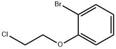 2-(2-CHLOROETHOXY)-BROMOBENZENE, 64010-12-4, 结构式