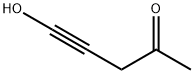 5-Hydroxy-4-pentyn-2-one Struktur