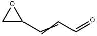 3-Oxiranylpropenal Struktur