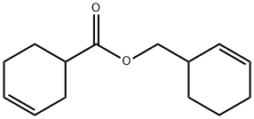 3-シクロヘキセン-1-カルボン酸(2-シクロヘキセニル)メチル 化学構造式