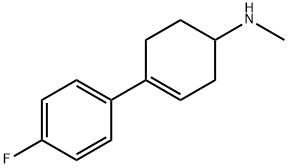 N-Methyl-4-(p-fluorophenyl)-3-cyclohexen-1-amine|