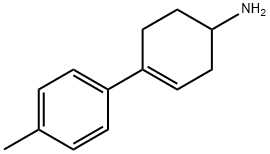 4-(p-トリル)-3-シクロヘキセン-1-アミン 化学構造式