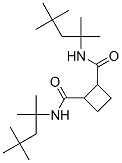 N,N'-ジ(1,1,3,3-テトラメチルブチル)シクロブタン-1,2-ジカルボアミド 化学構造式