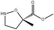 5-Isoxazolidinecarboxylicacid,5-methyl-,methylester,(S)-(9CI) 化学構造式