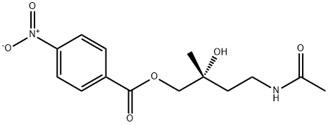 64018-50-4 N-[(R)-3-Hydroxy-3-methyl-4-[(4-nitrobenzoyl)oxy]butyl]acetamide