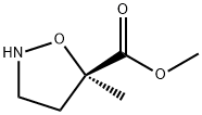 5-Isoxazolidinecarboxylicacid,5-methyl-,methylester,(R)-(9CI) Structure
