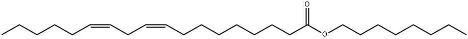 octyl (9Z,12Z)-octadeca-9,12-dienoate 结构式