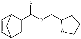 5-降冰片烯-2-羧酸四氢糠酯, 64028-63-3, 结构式