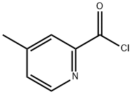 2-Pyridinecarbonyl chloride, 4-methyl- (9CI) Structure