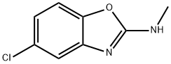 5-氯-N-甲基苯并[D]恶唑-2-胺,64037-24-7,结构式