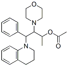 3-(4-Morpholinyl)-4-phenyl-4-(1,2,3,4-tetrahydroquinolin-1-yl)-2-butanol acetate Structure