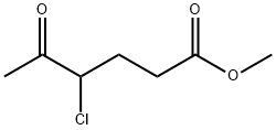 4-Acetyl-4-chlorobutyric acid methyl ester Struktur