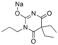 5,5-Diethyl-1-propyl-2-sodiooxy-4,6(1H,5H)-pyrimidinedione|