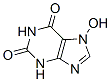 N-Hydroxyxanthine Struktur