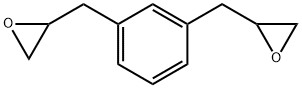 1,3-ビス[(オキシラン-2-イル)メチル]ベンゼン 化学構造式