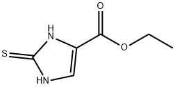 2-巯基咪唑-4-甲酸乙酯 结构式