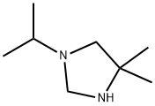 4,4-ジメチル-1-イソプロピルイミダゾリジン 化学構造式