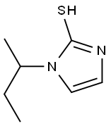 1-sec-Butyl-1H-imidazole-2-thiol Structure