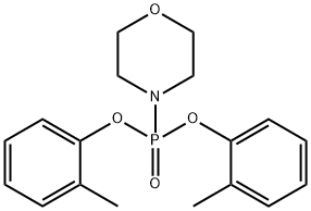 Morpholinophosphonic acid di-o-tolyl ester Struktur