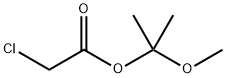 Chloroacetic acid 1-methoxy-1-methylethyl ester Struktur