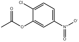 2-Chloro-5-nitrophenyl=acetate Struktur