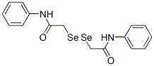 2,2'-Diselenobis(N-phenylacetamide) Struktur