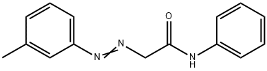 2-[(3-Methylphenyl)azo]-N-phenylacetamide Struktur